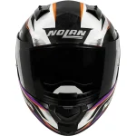 Nolan N60-6 Sport Veloce Helmet Black/White/Orange