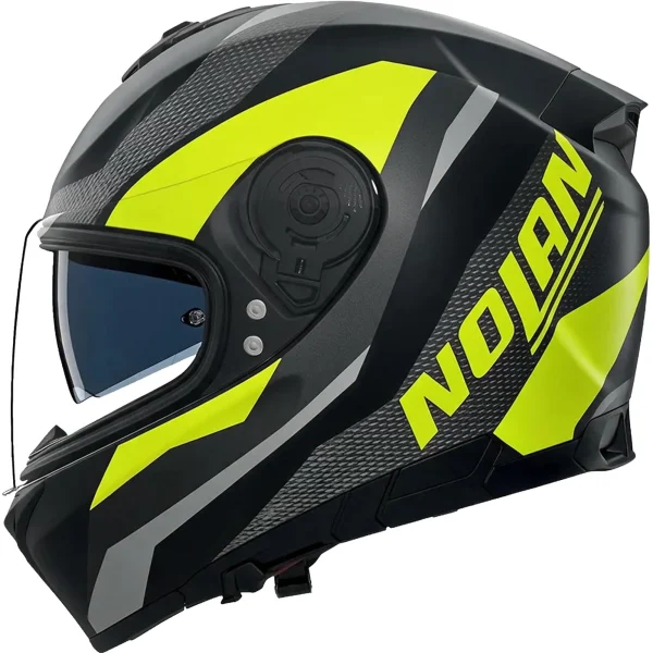 Nolan N80-8 Torpedo Helmet Black/Yellow