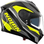 Nolan N80-8 Torpedo Helmet Black/Yellow