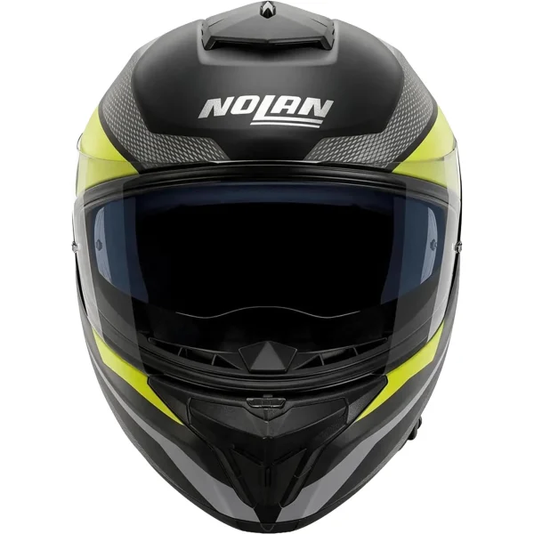 Nolan N80-8 Torpedo Helmet Black/Yellow