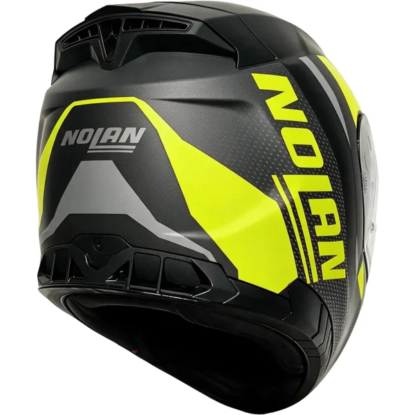 Nolan N80-8 Torpedo Helmet Black/Yellow