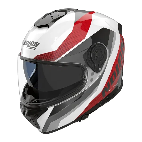 Nolan N80-8 Torpedo Helmet White/Red