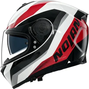 Nolan N80-8 Torpedo Helmet White/Red