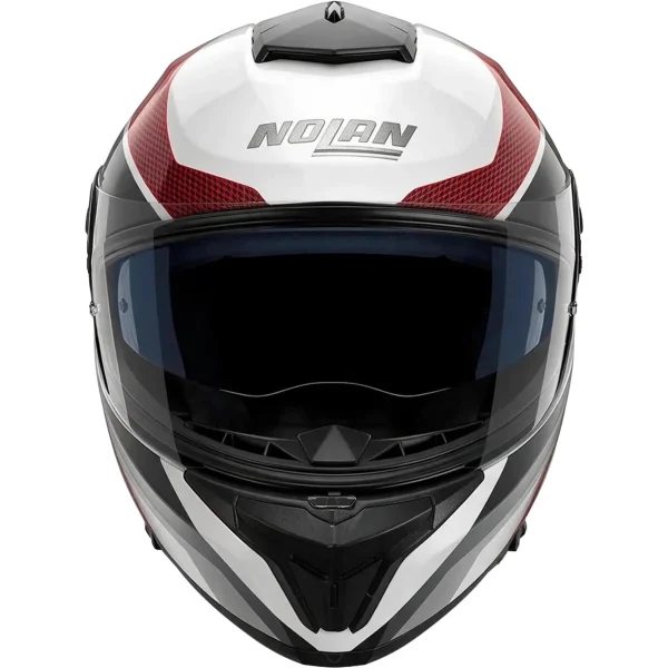 Nolan N80-8 Torpedo Helmet White/Red