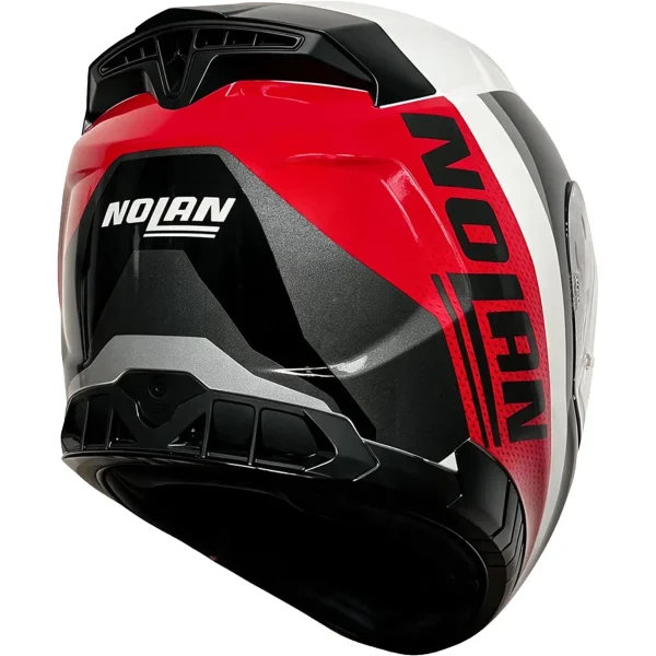 Nolan N80-8 Torpedo Helmet White/Red