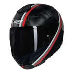 Nolan X-1005 Ultra Carbon Gemini Helmet Black/Red/Grey