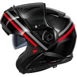 Nolan X-1005 Ultra Carbon Gemini Helmet Black/Red/Grey