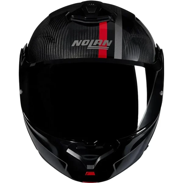 Nolan X-1005 Ultra Carbon Gemini Helmet Black/Red/Grey