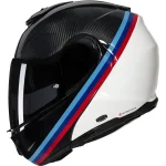 Nolan X-1005 Ultra Carbon Gemini Helmet White/Red/Blue