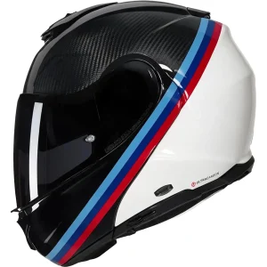 Nolan X-1005 Ultra Carbon Gemini Helmet White/Red/Blue