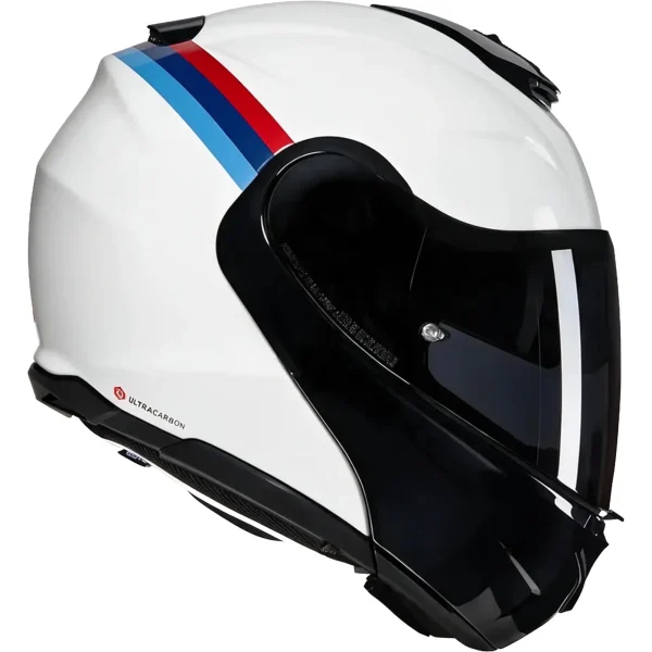 Nolan X-1005 Ultra Carbon Gemini Helmet White/Red/Blue