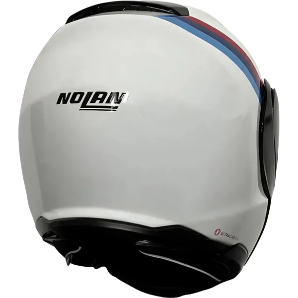 Nolan X-1005 Ultra Carbon Gemini Helmet White/Red/Blue