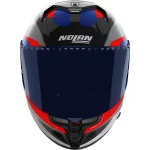 Nolan X-904 Ultra Carbon Calibro Quin Helmet Black/Blue/Red