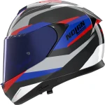 Nolan X-904 Ultra Carbon Calibro Quin Helmet Black/Blue/Red
