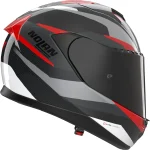 Nolan X-904 Ultra Carbon Calibro Quin Helmet Black/Grey/Red