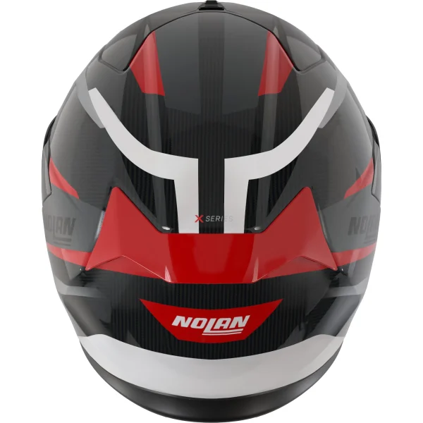 Nolan X-904 Ultra Carbon Calibro Quin Helmet Black/Grey/Red