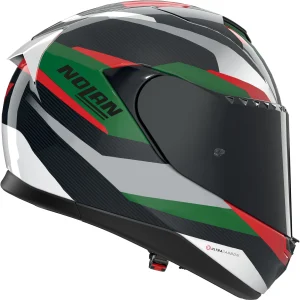 Nolan X-904 Ultra Carbon Calibro Quin Helmet Black/Red/Green