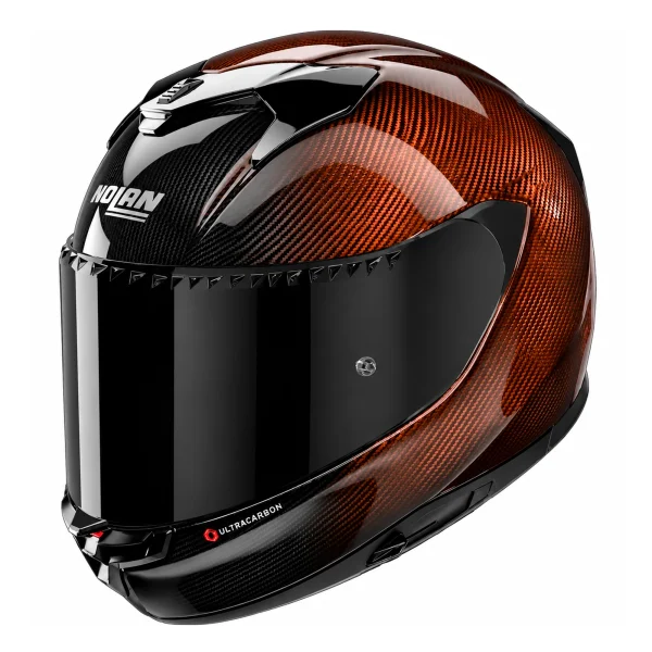 Nolan X-904 Ultra Carbon Liquido Helmet Brown