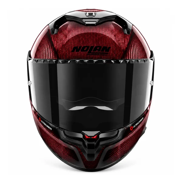 Nolan X-904 Ultra Carbon Liquido Helmet Red