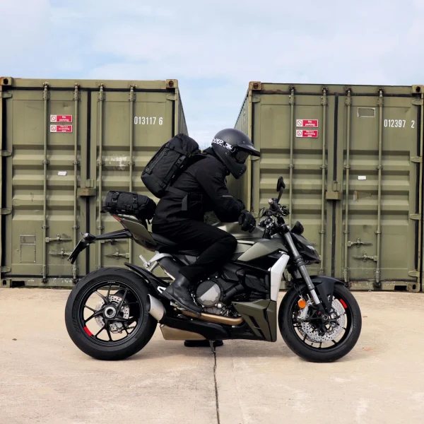 Oxford Atlas T-30 Tail Bag Black/Grey